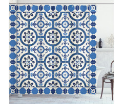 Moroccan Mosaic Shower Curtain