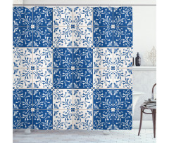 Portuguese Mosaic Shower Curtain