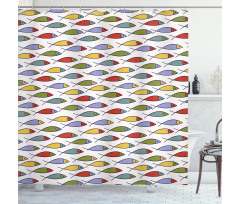 Fish Kids Animals Shower Curtain