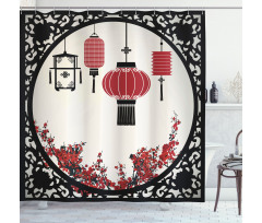 Ornate Graphic Shower Curtain