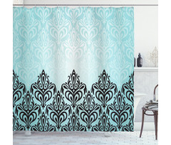 Antique Victorian Motif Shower Curtain