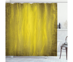 Abstract Retro Grunge Shower Curtain