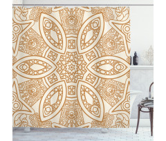 Ethnicity Pattern Shower Curtain