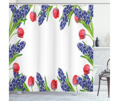 Blossom Spring Flowers Shower Curtain