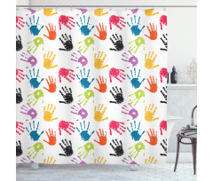 Colorful Children Shower Curtain