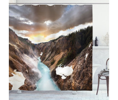 Canyon Forest View Shower Curtain
