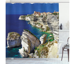 Ocean Summer Seascape Shower Curtain
