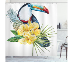 Toucan Bird Exotic Shower Curtain