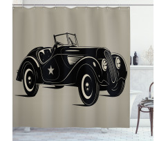 Classic Italian Car Shower Curtain