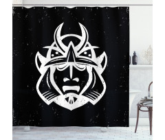 Samurai Martial Shower Curtain