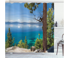 East Shore of Lake Shower Curtain