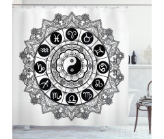 Mandala Art Harmony Shower Curtain