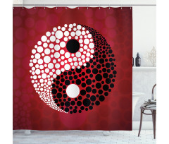 Abstract Cosmos Sign Shower Curtain