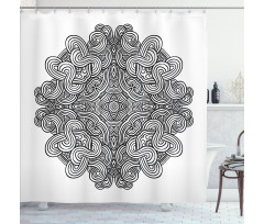 Celtic Knot Shower Curtain