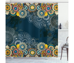 Mandala Paisley Shower Curtain