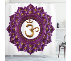 Chakra Mandala Shower Curtain