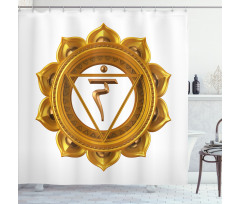 Eastern Chakra Shower Curtain