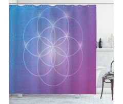 Round Forms Shower Curtain