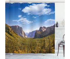 Yosemite El Capitan US Shower Curtain