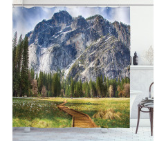 North Dome Valley Park Shower Curtain