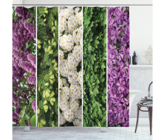 Blooming Bouquet Romance Shower Curtain