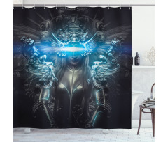 Princess Gothic Shower Curtain