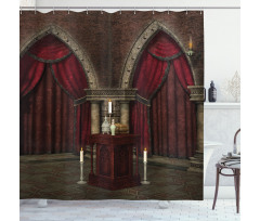 Mysterious Room Castle Shower Curtain