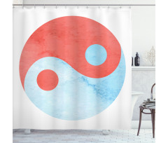 Watercolor Shower Curtain