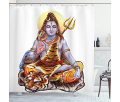 Authentic Cosmos Spirit Shower Curtain