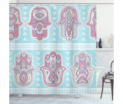 Boho Ornate Art Shower Curtain