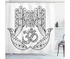 Paisley Mandala Shower Curtain