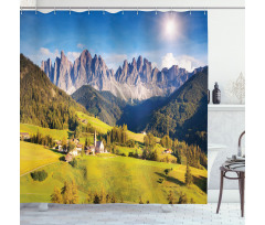 Morning at Countryside Shower Curtain