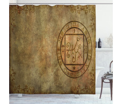 Textured Paper Shower Curtain