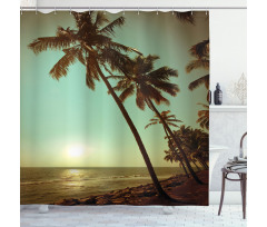 Sunset Pacific Dusk Shower Curtain