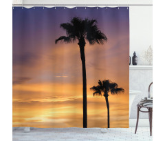 Exotic Coconut Dreamy Shower Curtain