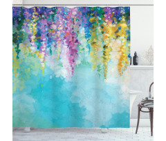 Landscape Spring Shower Curtain