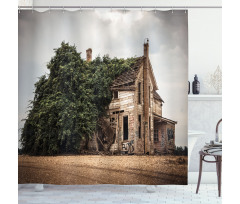 House Rural Ivy Shower Curtain