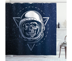 Lost in Space Themed Shower Curtain