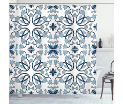Persian Palace Buds Shower Curtain