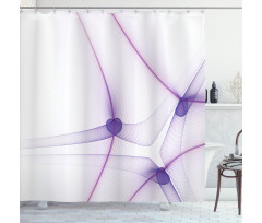 Unique Modern Shower Curtain