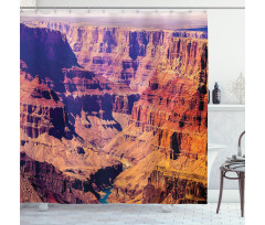 Grand Canyon View USA Shower Curtain