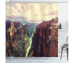 Grand Canyon River Shower Curtain