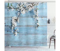 Spring Flowers Branches Shower Curtain