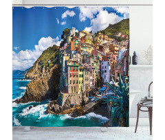 Italian Mediterranean Shower Curtain