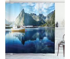 Sunset Lake by Harbor Shower Curtain