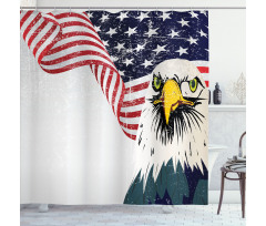 4th of July Country Shower Curtain