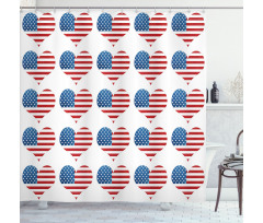 Flag Patriot Shower Curtain