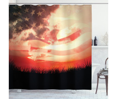 Sunset Shower Curtain