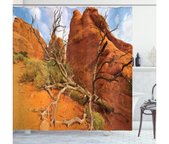 Grand Cany Monument Shower Curtain