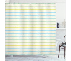 Grunge Pastel Pattern Shower Curtain